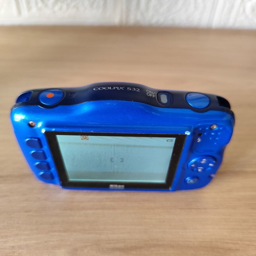 Nikon COOLPIX S32 waterproof digital camera used