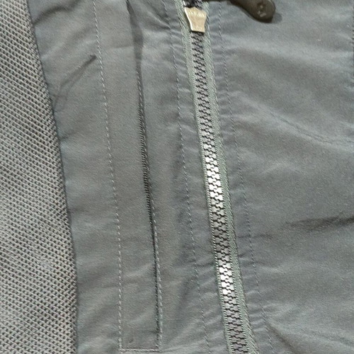 Lotto windbreaker jacket XL, black and grey, Italian sport design
