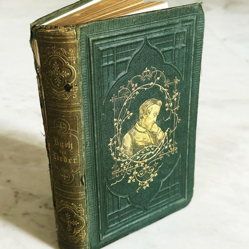 Buch der Lieder book by Heinrich Heine used, 1870 edition