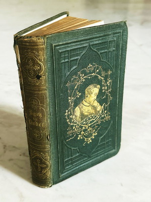 Buch der Lieder book by Heinrich Heine used, 1870 edition