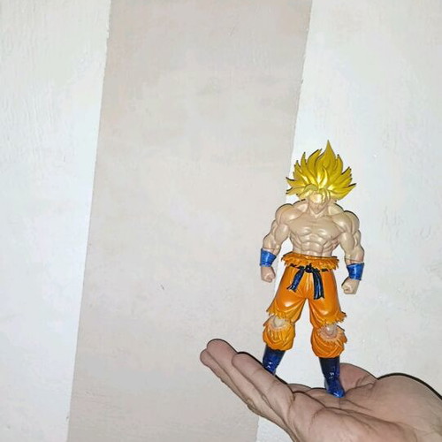 3d Goku figure 18 cm new, hand-painted
