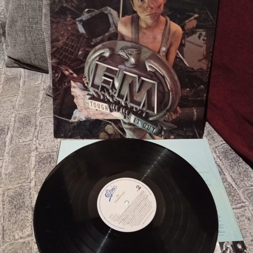 FM Tough It Out vinyl record like new, rock