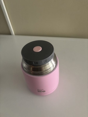 Eco Life Food Thermos 450ml like new, stainless steel