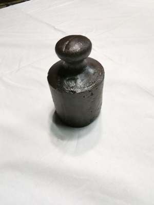 Βάρος εποχής 1950 μεταχειρισμένο 2 κιλά