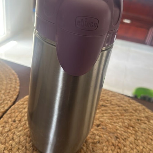 Chico thermos used with special parts for baby bottle