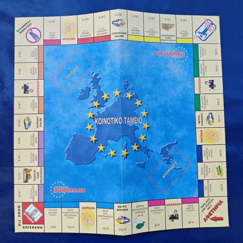 European Monopolio like new with missing parts for spare pieces