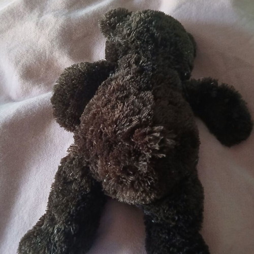 Brown teddy bear plush toy