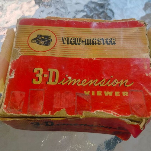 View-Master Model E 3D Dimension Viewer used, functional