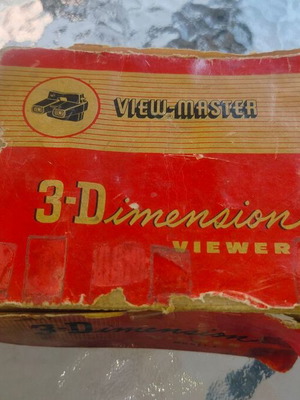 View-Master Model E 3D Dimension Viewer used, functional