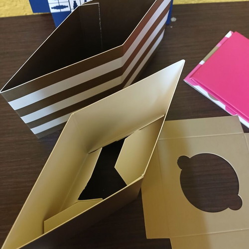 Gift boxes new, pack of 3 cardboard, foldable