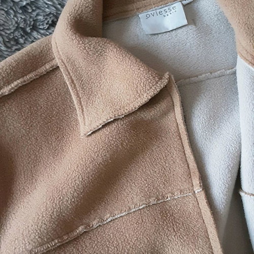 Urban Classics women's fleece jacket new beige size M