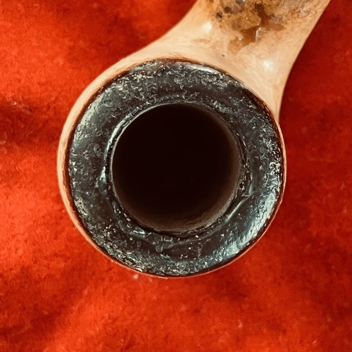 Πίπα καπνού Peterson of Dublin Meerschaum με δαχτυλίδι από ασήμι Sterling .925