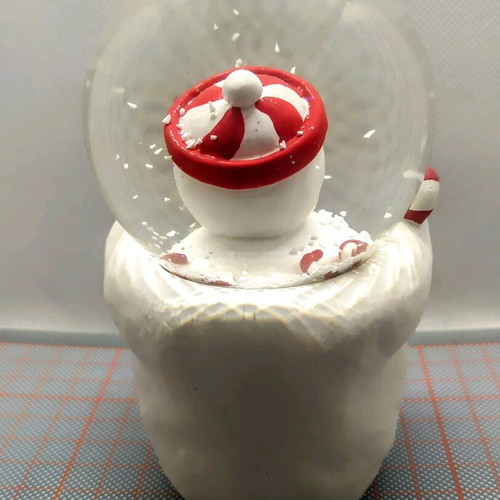 Hallmark snowman snowglobe like new
