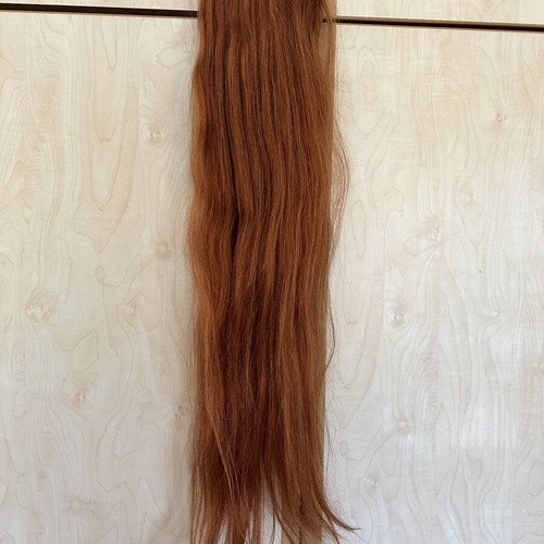 Ginger Hair Ponytail 75 cm, 150g, like new