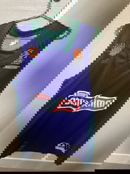 Panathinaikos bc limited edition purple jersey