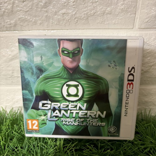 Green Lantern Rise of the Manhunters Nintendo 3DS game used
