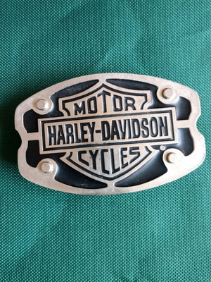 Authentic Harley-Davidson Bar & Shield Pedal Collectible Belt Buckle like new
