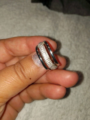 Women's silver ring in good condition