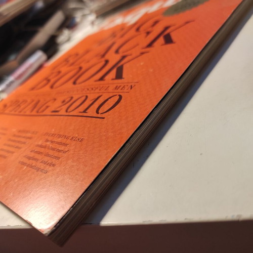 Esquire The Big Black Book Spring 2010 like new