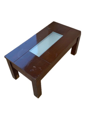 Coffee table solid wood used with marks