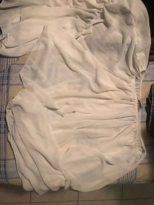 Διάφανο top καινούργιο, άσπρο, one size