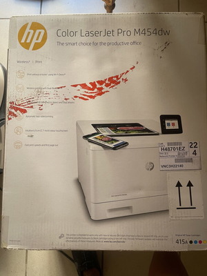 Έγχρωμος εκτυπωτής LaserJet Pro M454dw καινούργιος στο κουτί