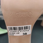 Migato Δερμάτινα Πέδιλα Νο38 Μεταχειρισμένα Nude