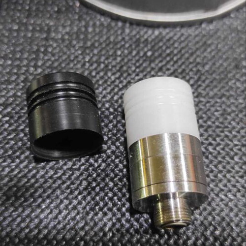 NoFear Unlimited 14mm BF RDA stainless steel like new