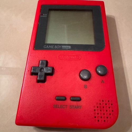 Nintendo Game Boy Pocket red used handheld console