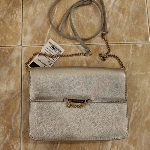 Juicy Couture leather silver handbag new