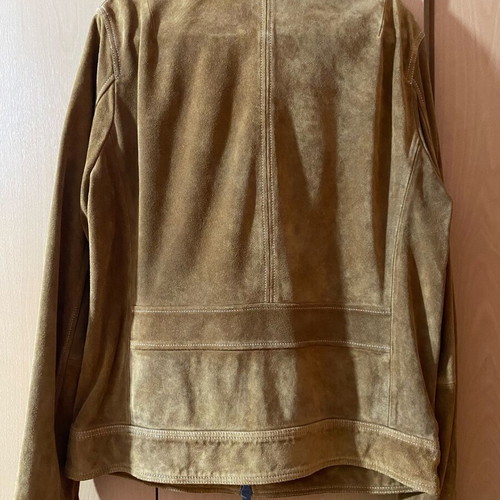 All Saints Brown Jacket Size M Like New With Small Tear