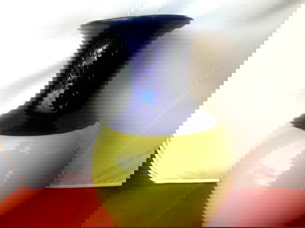 diakosmitiko keramiko vazo dichromo