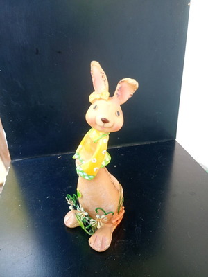 Easter ceramic decorative head knocker used