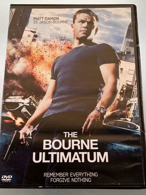 The Bourne Ultimatum DVD μεταχειρισμένο, δράσης περιπέτεια, υπότιτλοι