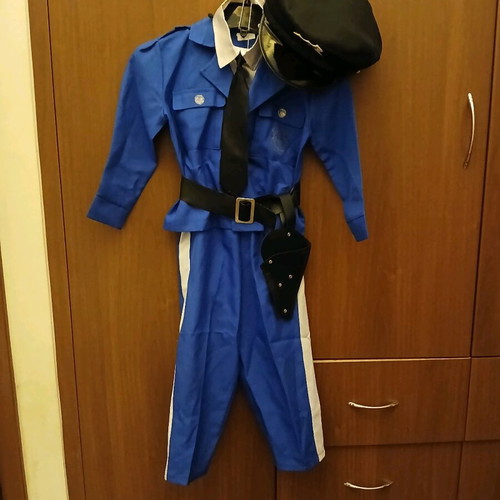 Special Polic police costume used for boy 4 years old size N 104