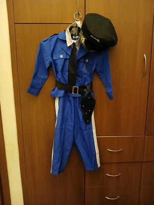 Special Polic police costume used for boy 4 years old size N 104