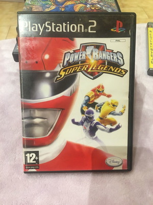 PS2 Power Ranger Super Legends video game used