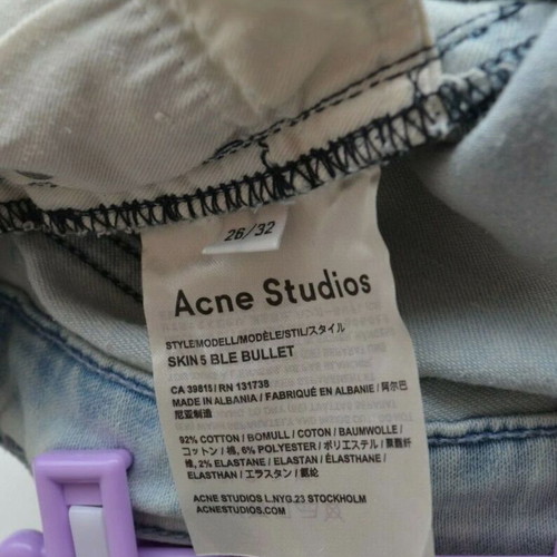 Acne Studios jeans light blue skinny 5 BLE BULLET 26/32 used