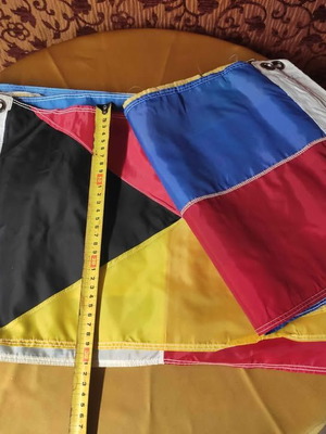 Nautical Code Flags 26 Letters used 30x50cm fabric