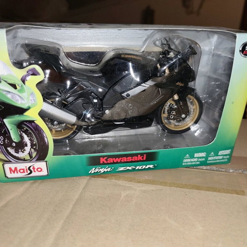 Maisto Miniature Motorcycle Kawasaki Ninja ZX-10R 1:12 New