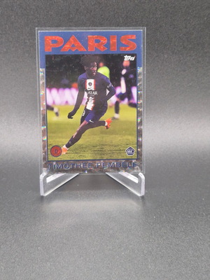 Paris Saint-Germain Timothee Pembele #45 Rookie RC used sticker