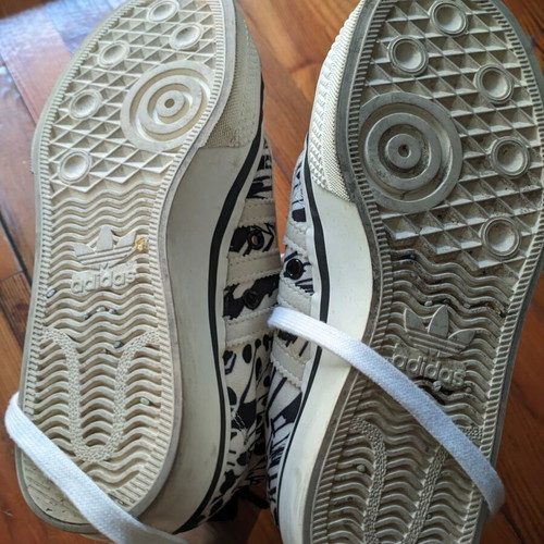 Nizza Adidas sneakers like new, size 36, black and beige