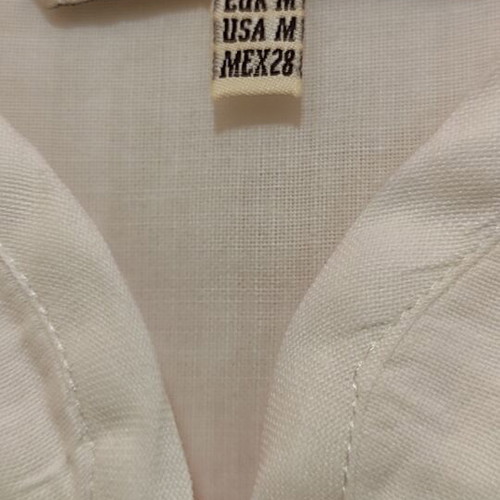 Zara Sleeveless Shirt Dress like new, white, size M