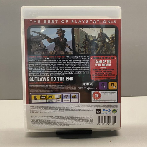 Red Dead Redemption Game of the Year Edition PS3 used