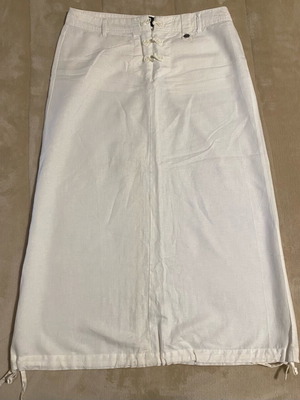 Rifle cotton skirt used, size 27, white