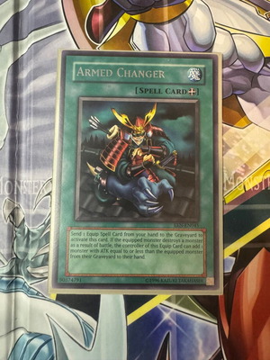 Armed Changer Yu-Gi-Oh! card like new