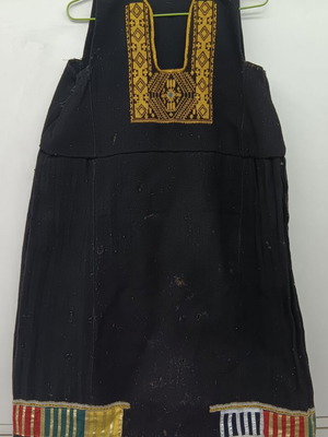 Traditional Wool Dress Used, Folk Art