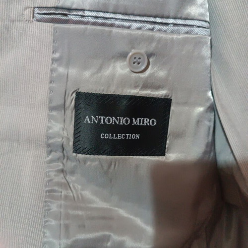 Antonio Miro and Paparazzi Italia men's suit used, beige, size 58