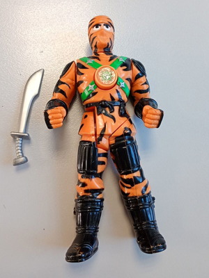 Ninja Figure 1994 used with rare sword