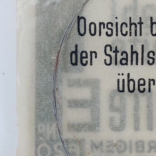 Künzel's Silber-Band Steel Guitar Strings No. 620, Tone E, 1930s